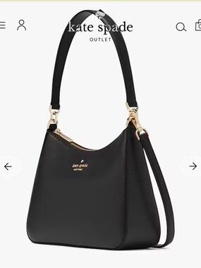 kate spade Black Leather shoulder bag